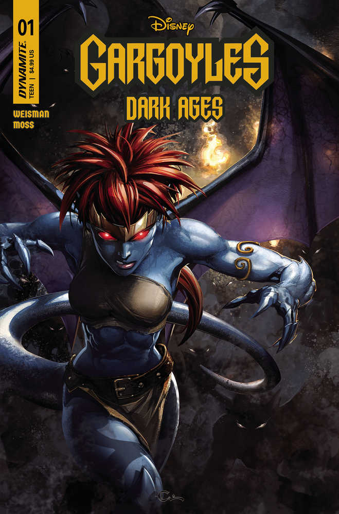DYNAMITE COMIC BOOK Gargoyles Dark Ages #1 Cover A Crain