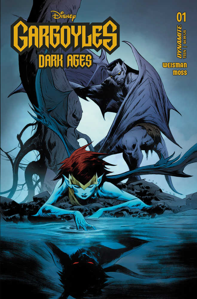 DYNAMITE COMIC BOOK Gargoyles Dark Ages #1 Cover H 10 Copy Lee Original