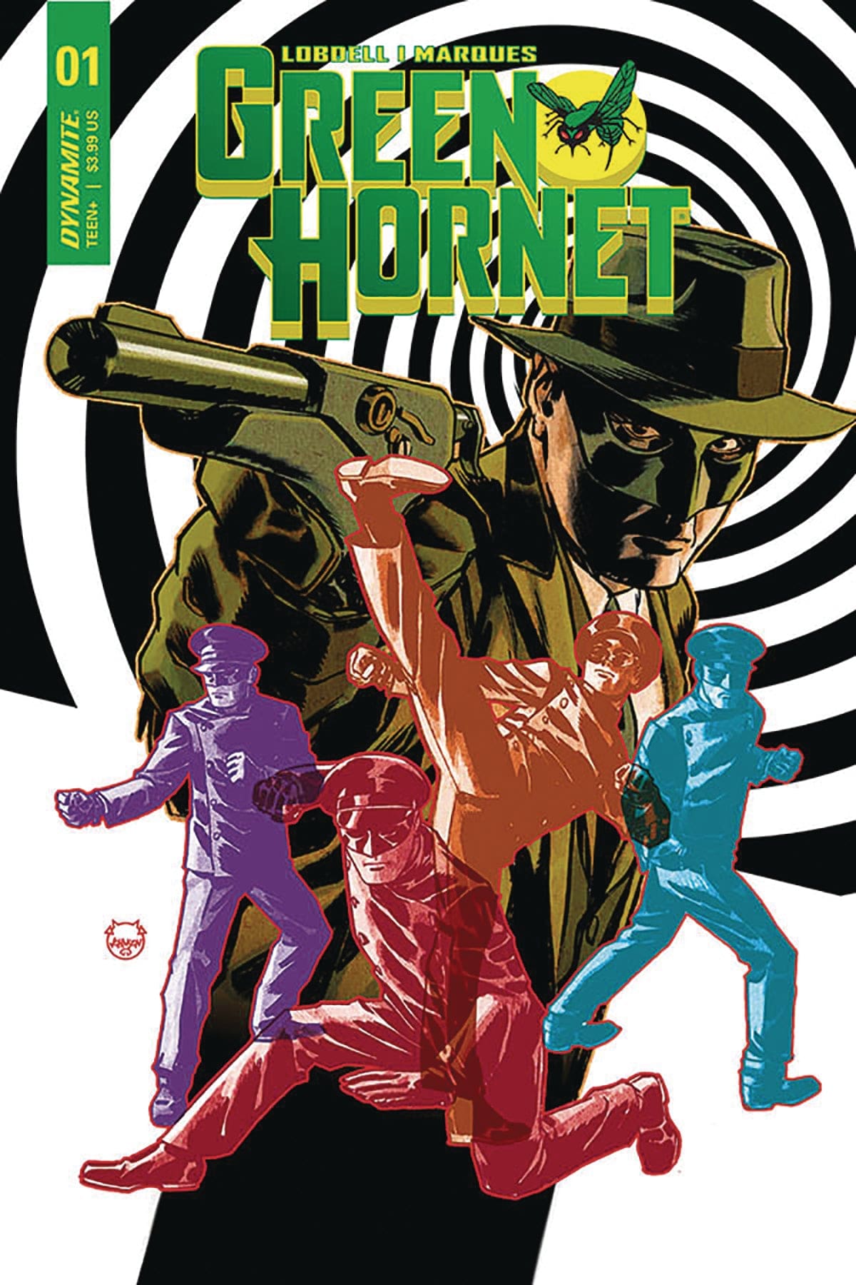 DYNAMITE COMIC BOOK GREEN HORNET #1 CVR B JOHNSON