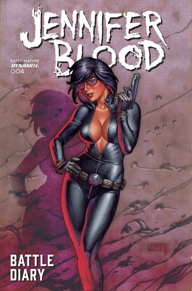 DYNAMITE COMIC BOOK Jennifer Blood Battle Diary #4 Cover A Linsner (Mature)