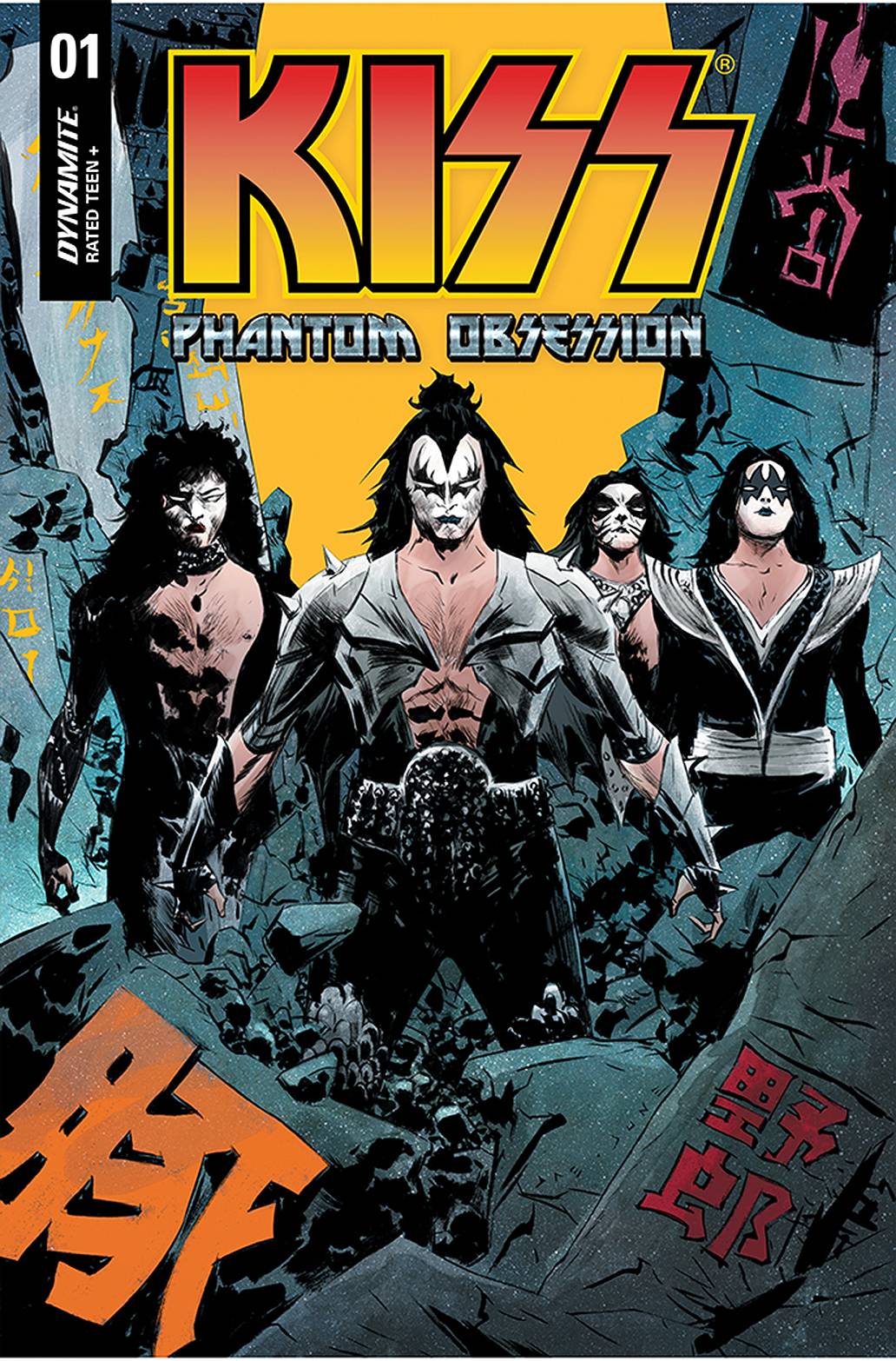 DYNAMITE COMIC BOOK KISS PHANTOM OBSESSION #1 CVR A LEE