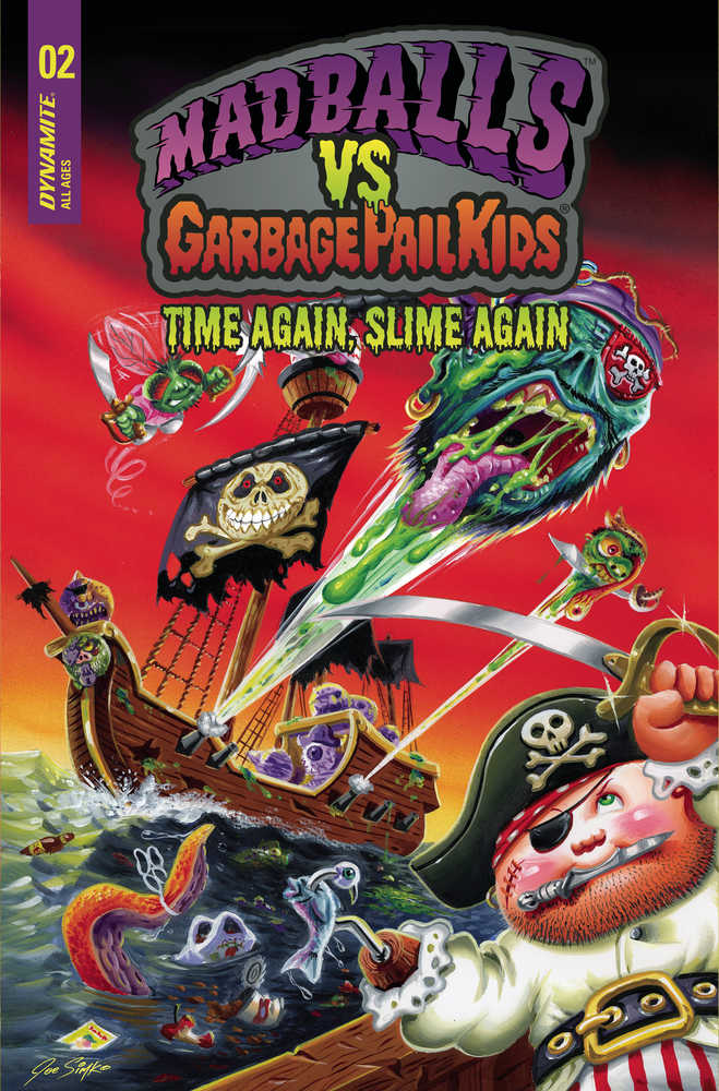 DYNAMITE COMIC BOOK Madballs vs Garbage Pail Kids Slime Again #2 Cover A Simko