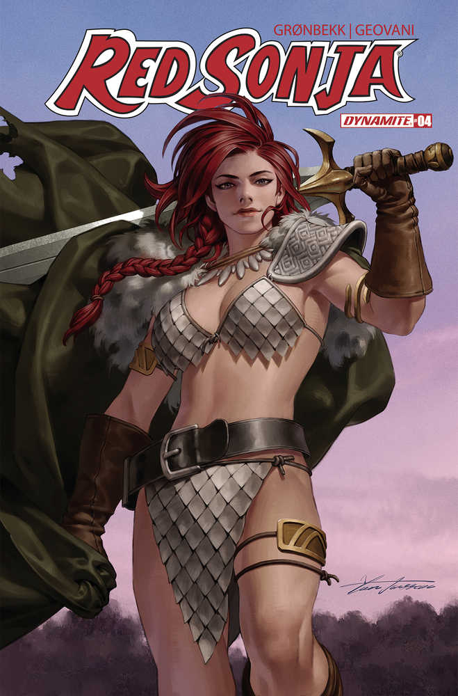 DYNAMITE COMIC BOOK Red Sonja 2023 #4 Cover B Yoon