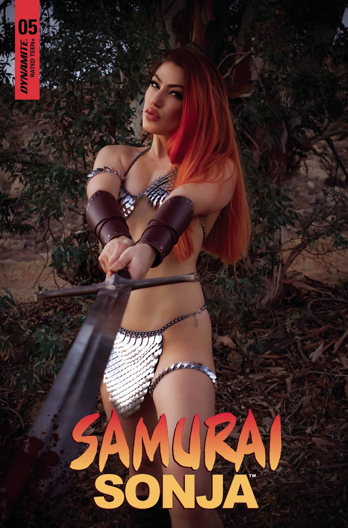 DYNAMITE COMIC BOOK SAMURAI SONJA #5 CVR E COSPLAY