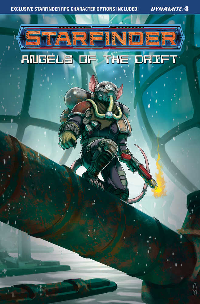 DYNAMITE COMIC BOOK Starfinder Angels Drift #3 Cover A Dalessandro