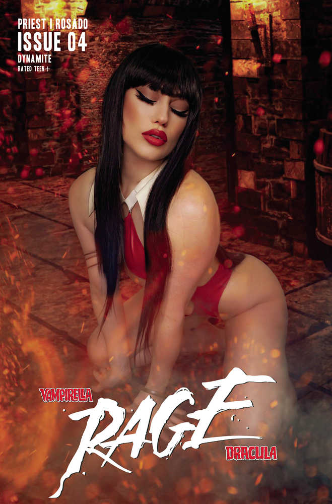 DYNAMITE COMIC BOOK Vampirella Dracula Rage #4 Cover E Cosplay