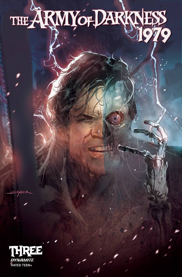 DYNAMITE COMIC BOOK VF/NM ARMY OF DARKNESS 1979 #3 CVR D SAYGER