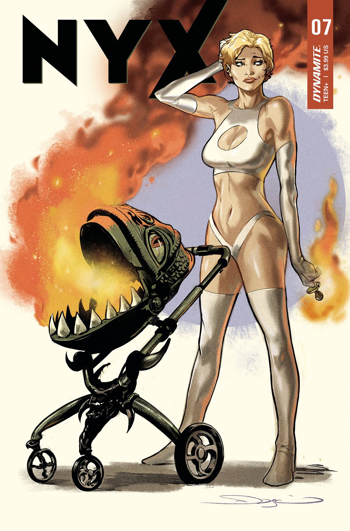 DYNAMITE COMIC BOOK VF/NM NYX #7 CVR B DAGNINO
