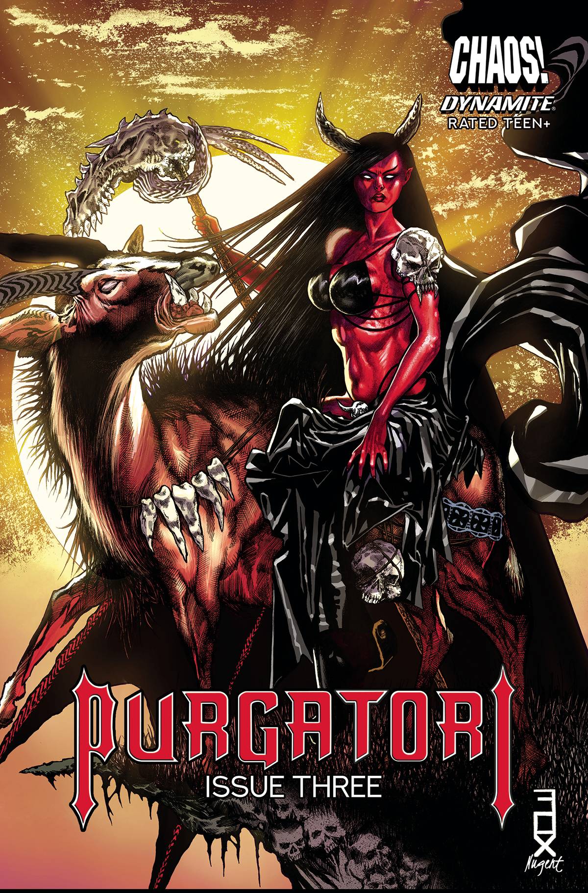 DYNAMITE COMIC BOOK VF/NM PURGATORI #3 CVR C FOX