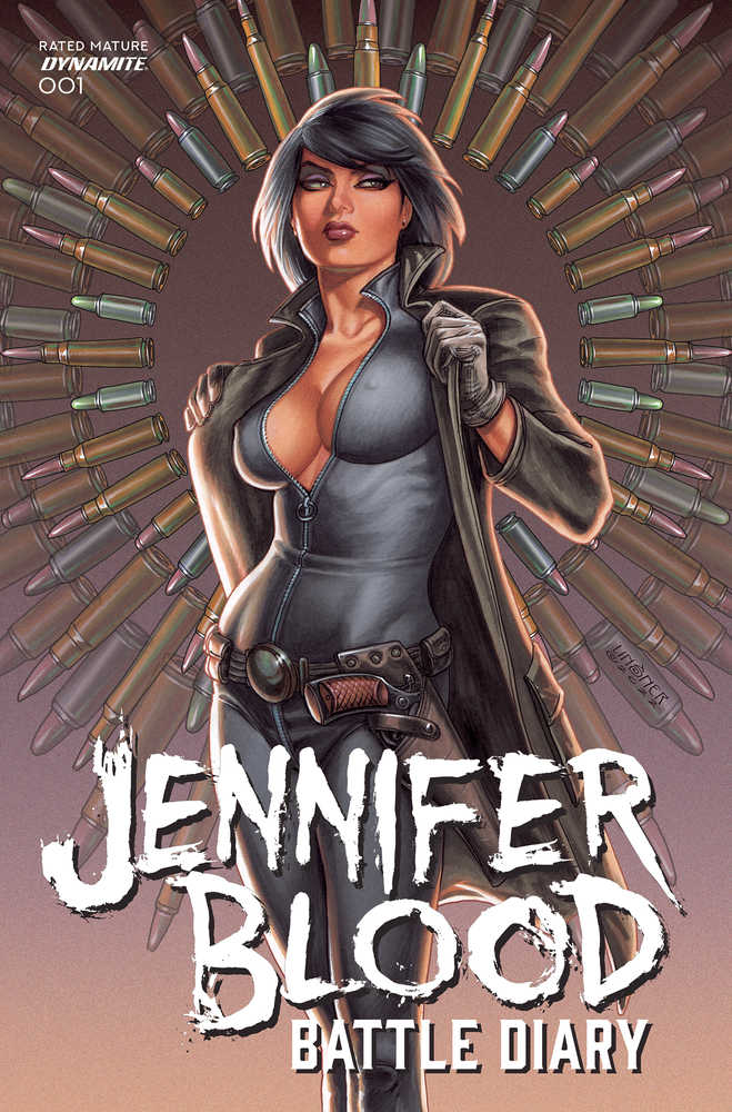 DYNAMITE COMIC BOOKS Jennifer Blood Battle Diary #1 Cover A Linsner (Mature)