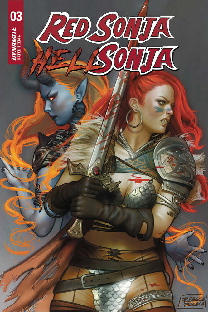 DYNAMITE COMIC BOOKS Red Sonja Hell Sonja #3 Cover D Puebla