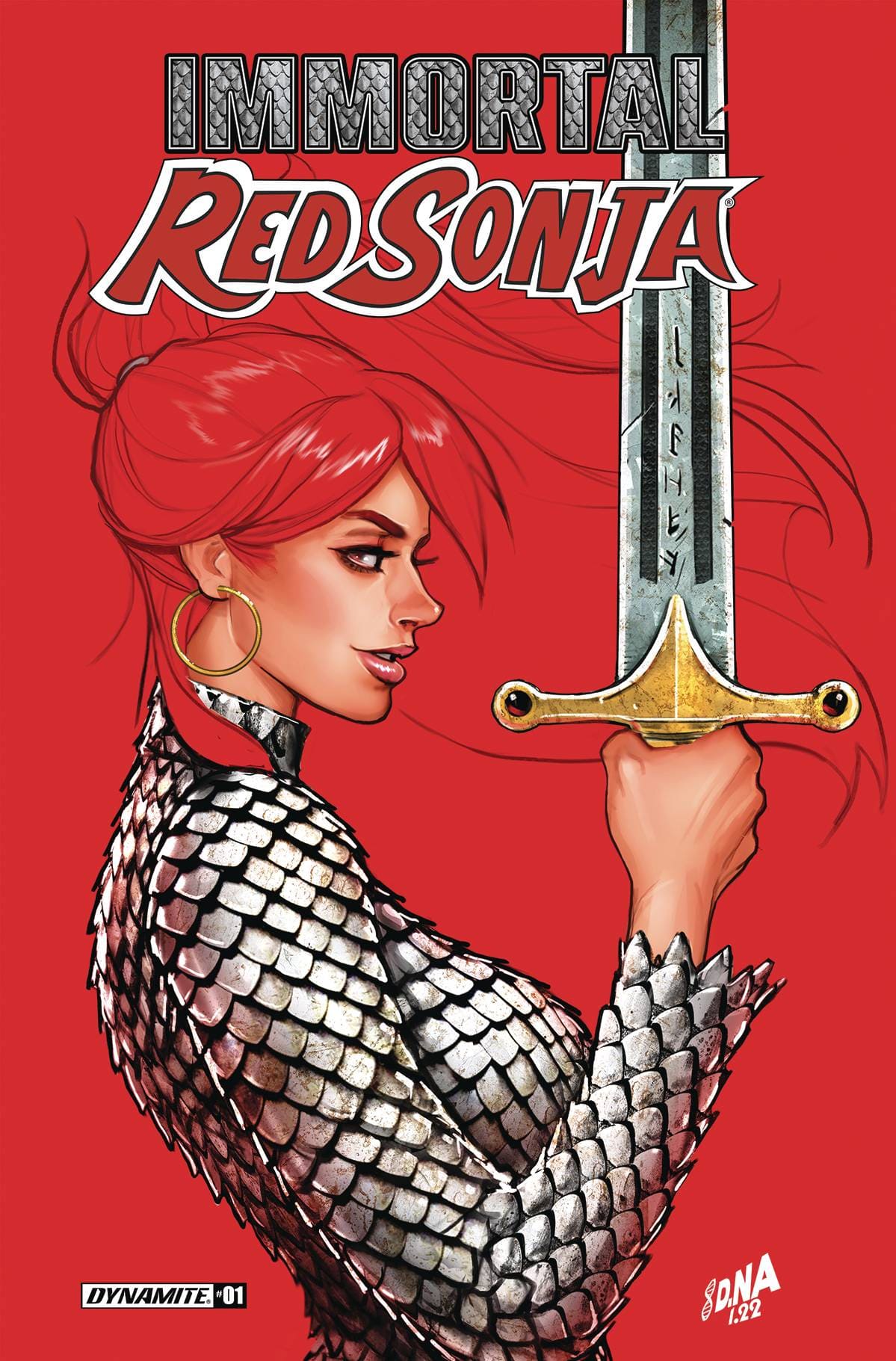 DYNAMITE COMIC BOOKS VF/NM IMMORTAL RED SONJA #2 CVR A NAKAYAMA