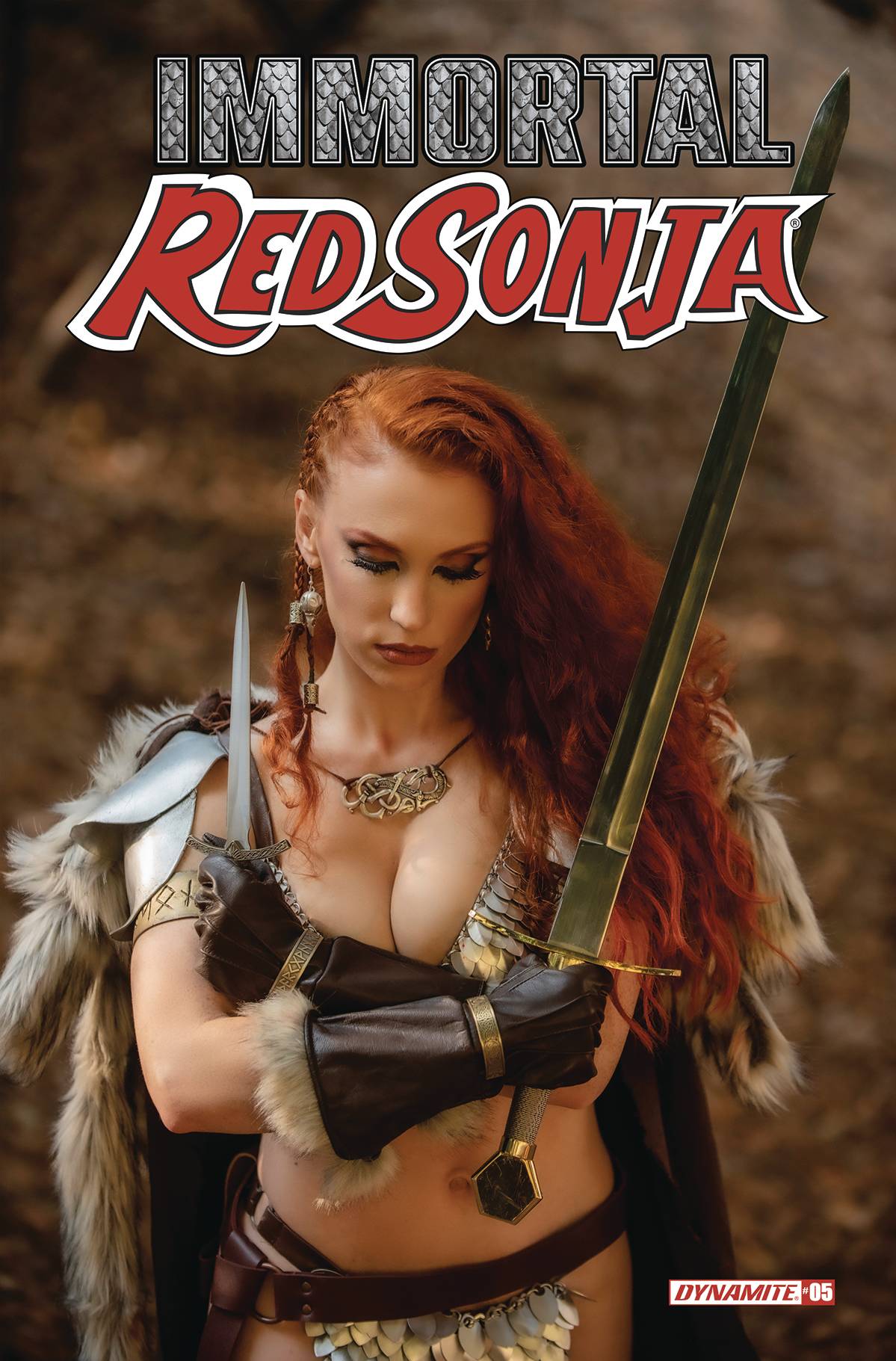 DYNAMITE COMIC BOOKS VF/NM IMMORTAL RED SONJA #5 CVR E COSPLAY
