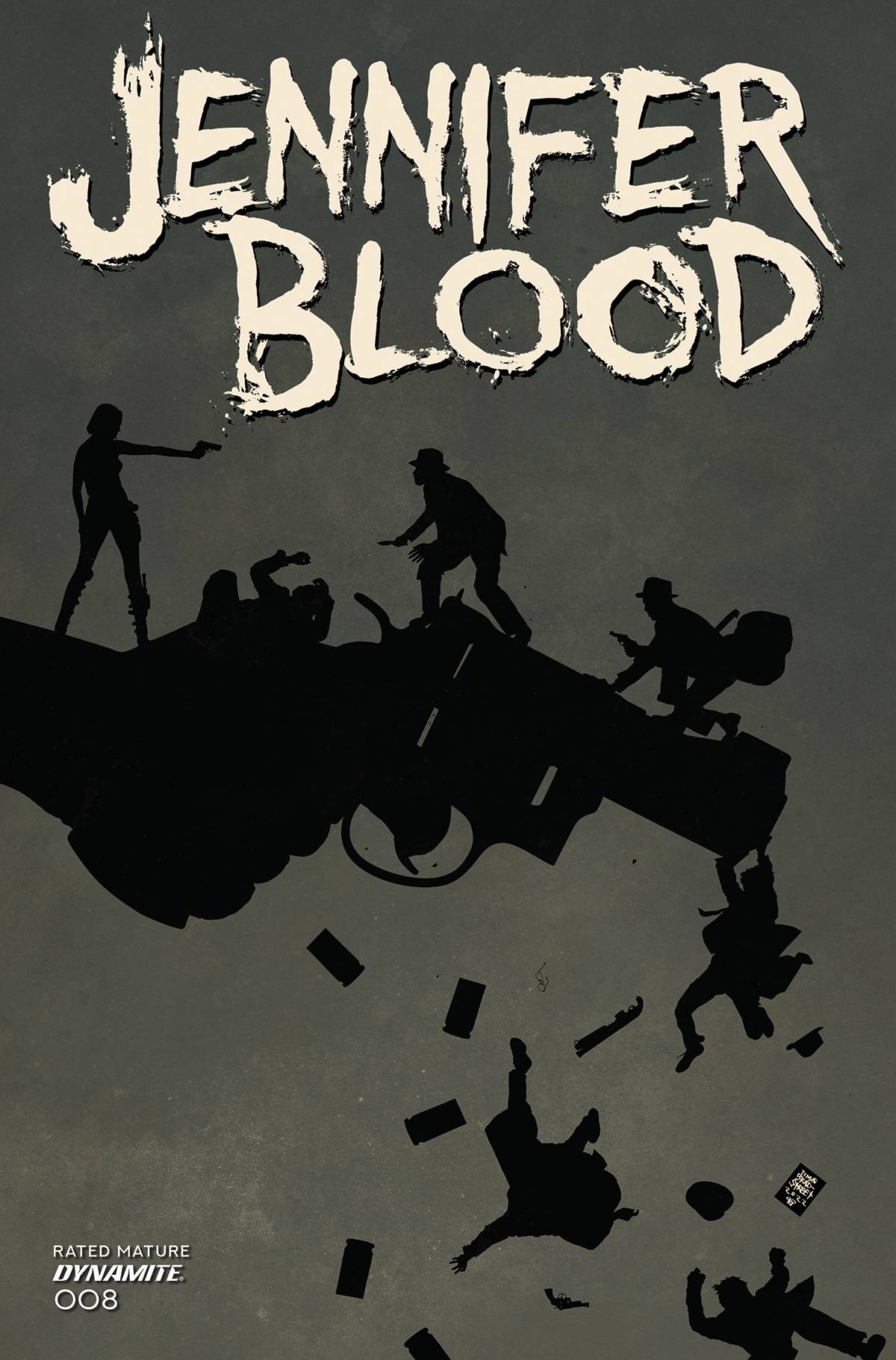 DYNAMITE COMIC BOOKS VF/NM JENNIFER BLOOD #8 CVR A BRADSTREET (MR)