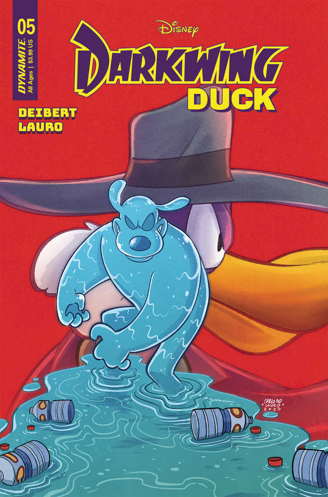 DYNAMITE Comics Darkwing Duck #5 Cover F 10 Copy Variant Edition Lauro Original
