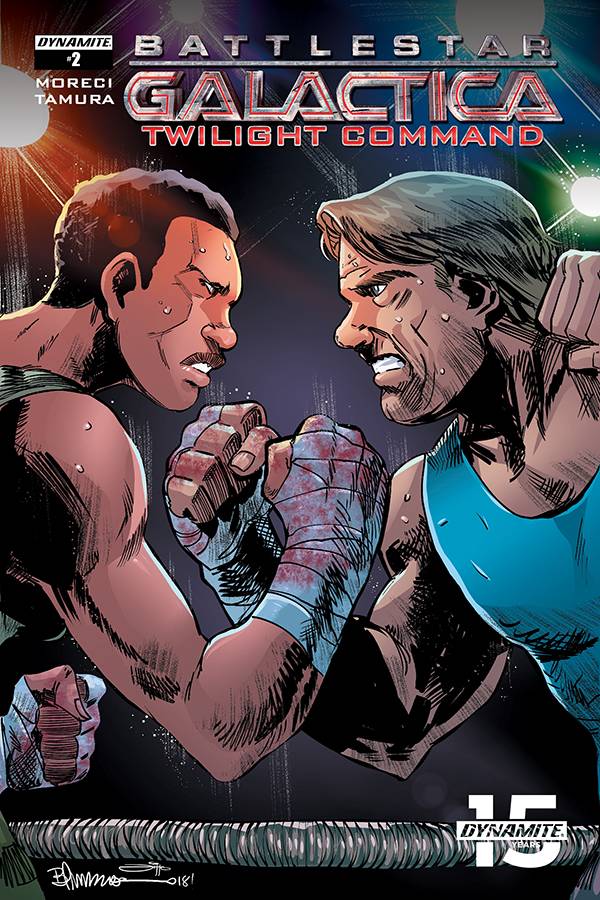 DYNAMITE DYNAMITE BATTLESTAR GALACTICA TWILIGHT COMMAND #3 CVR B TEMURA