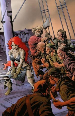 DYNAMITE DYNAMITE RED SONJA #25 CVR A MCKONE