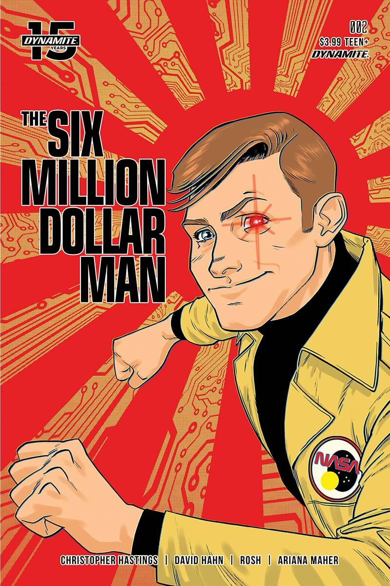 DYNAMITE DYNAMITE SIX MILLION DOLLAR MAN #2 CVR B GORHAM