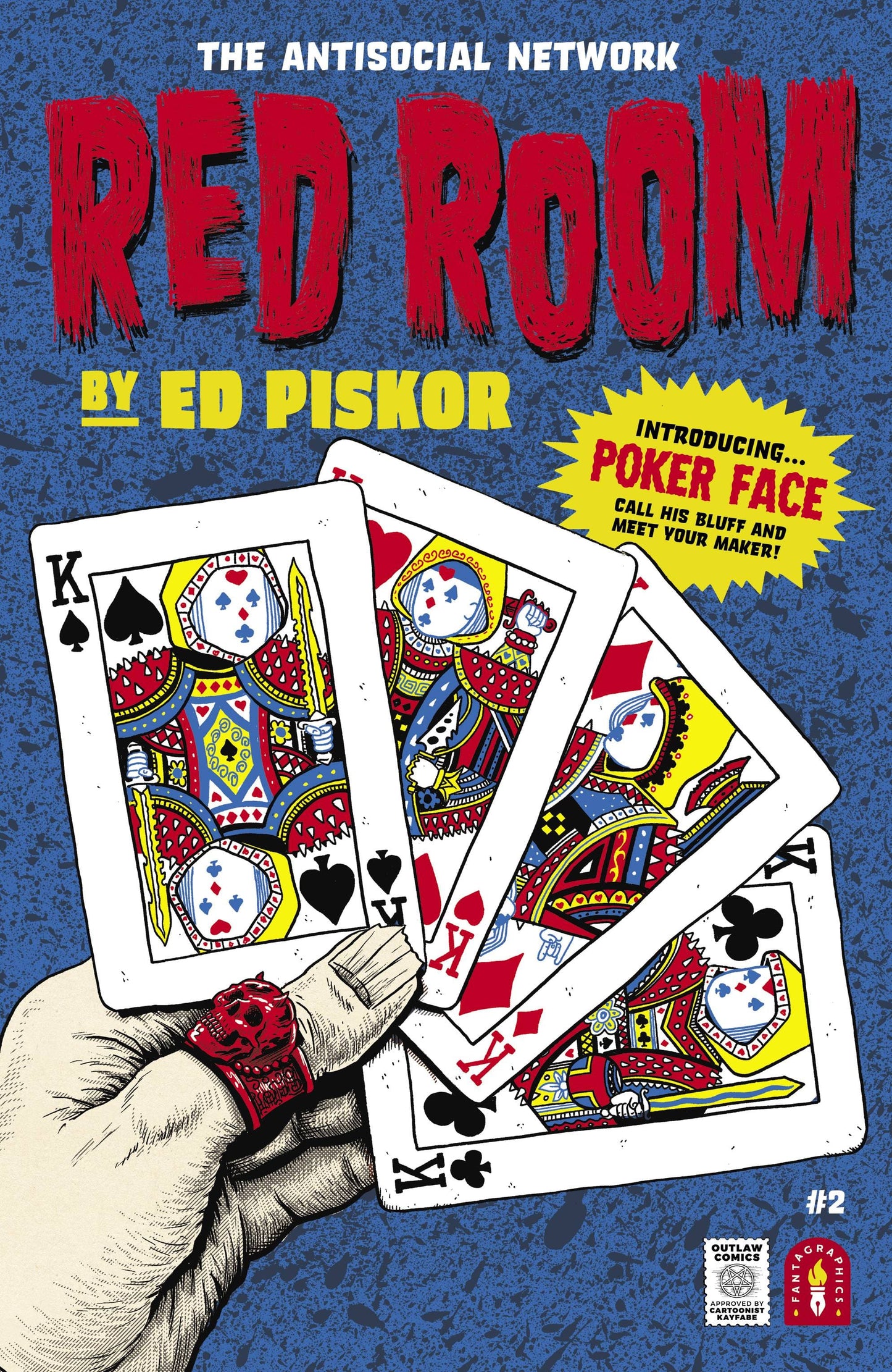 FANTAGRAPHICS BOOKS COMIC BOOK RED ROOM #2 CVR C PISKOR 10 COPY FOC INCV