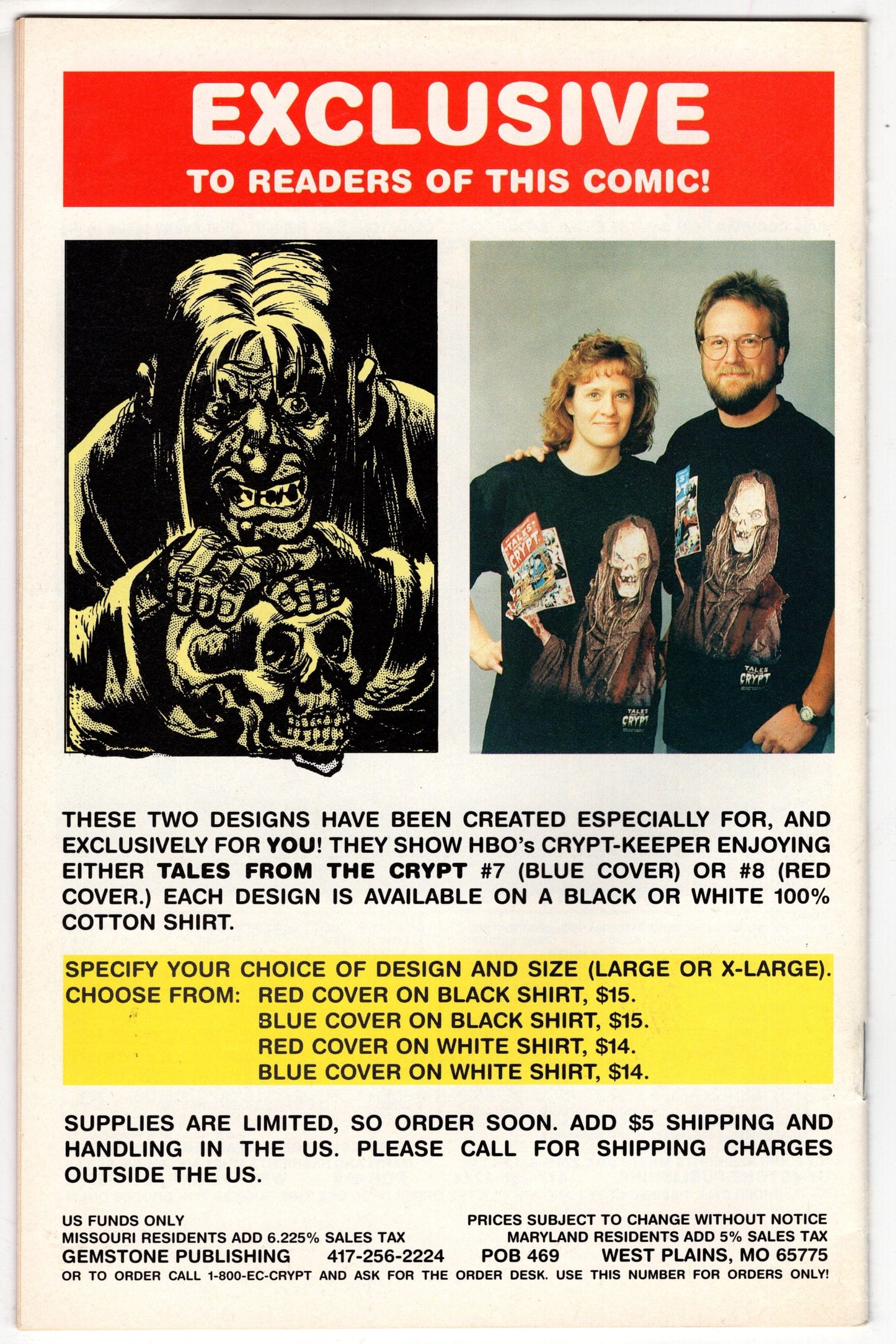 Gemstone comic VF Shock Suspenstories (1992 Gemstone) #11