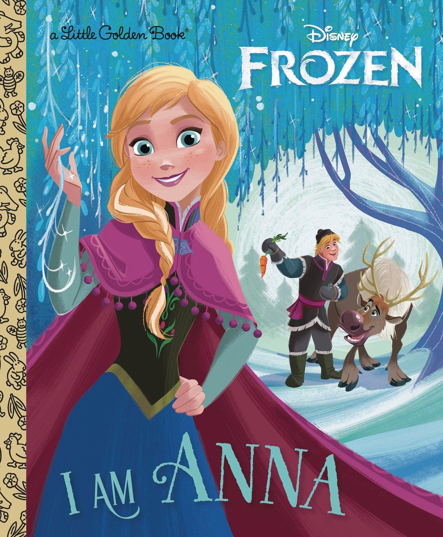 GOLDEN BOOKS kids I AM ANNA LITTLE GOLDEN BOOK