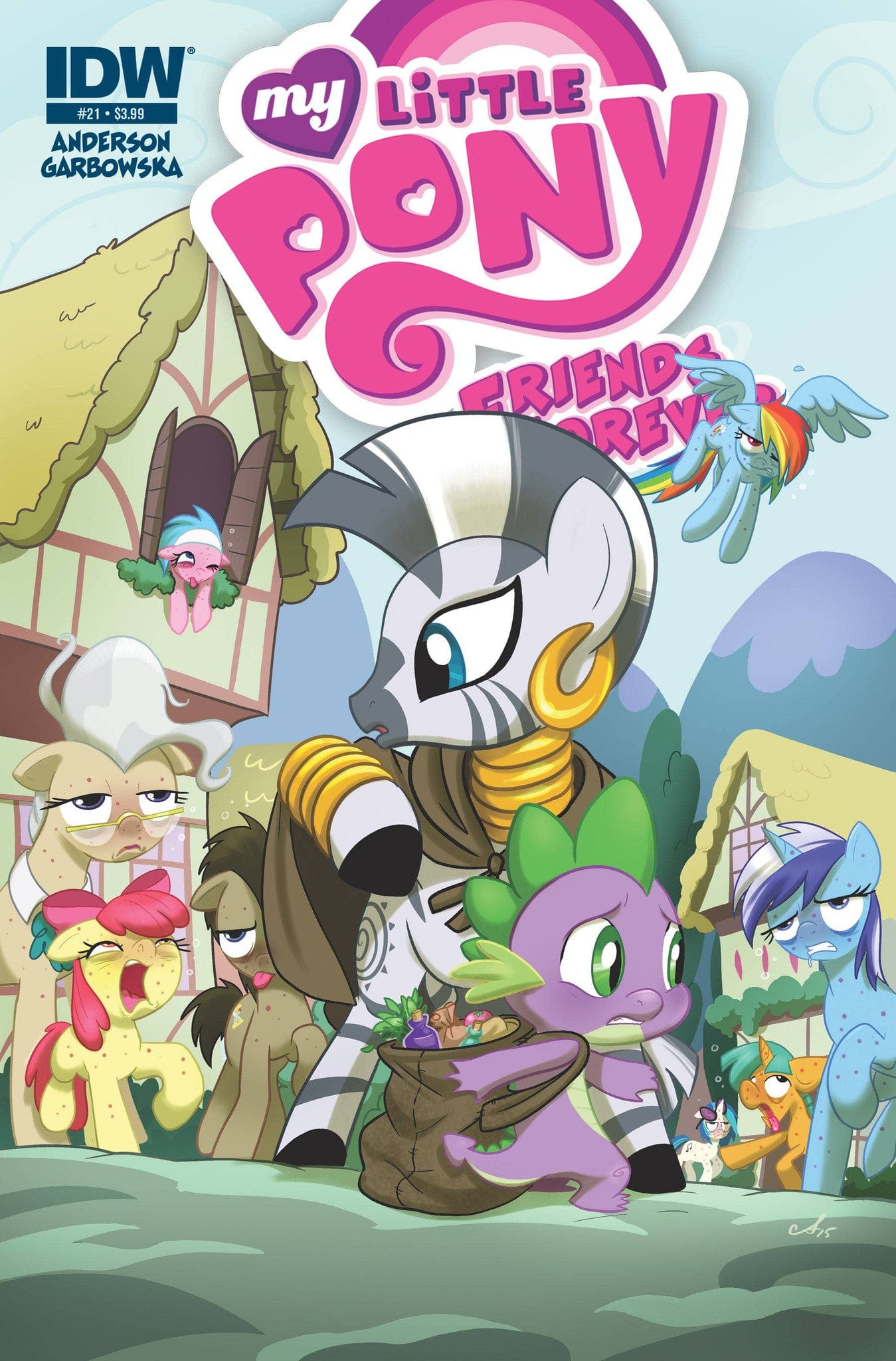 idw Idw MY LITTLE PONY FRIENDS FOREVER #21