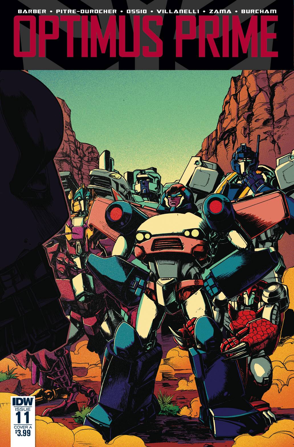 IDW IDW OPTIMUS PRIME #11 CVR A ZAMA