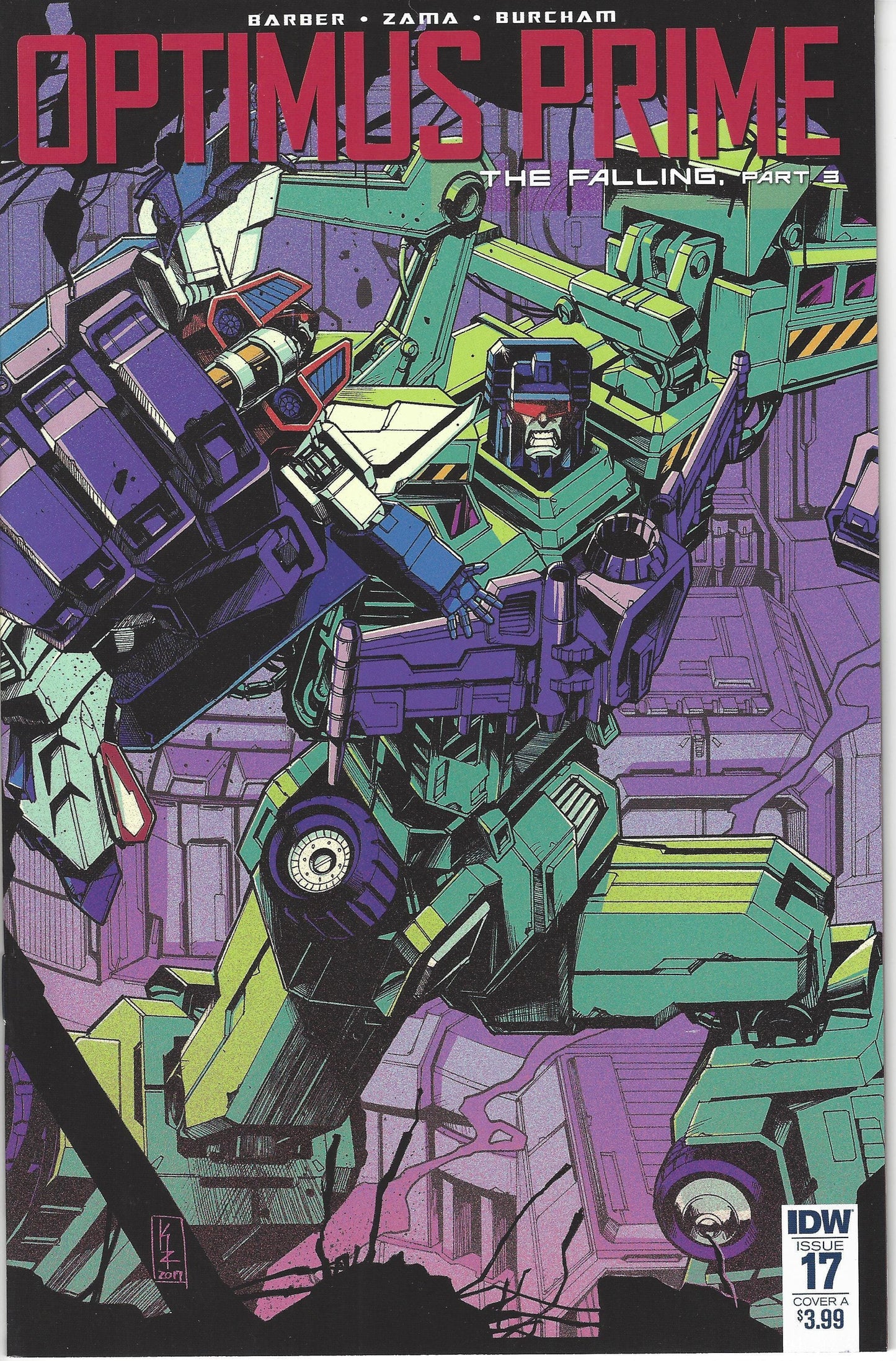 IDW OPTIMUS PRIME #17 CVR A ZAMA