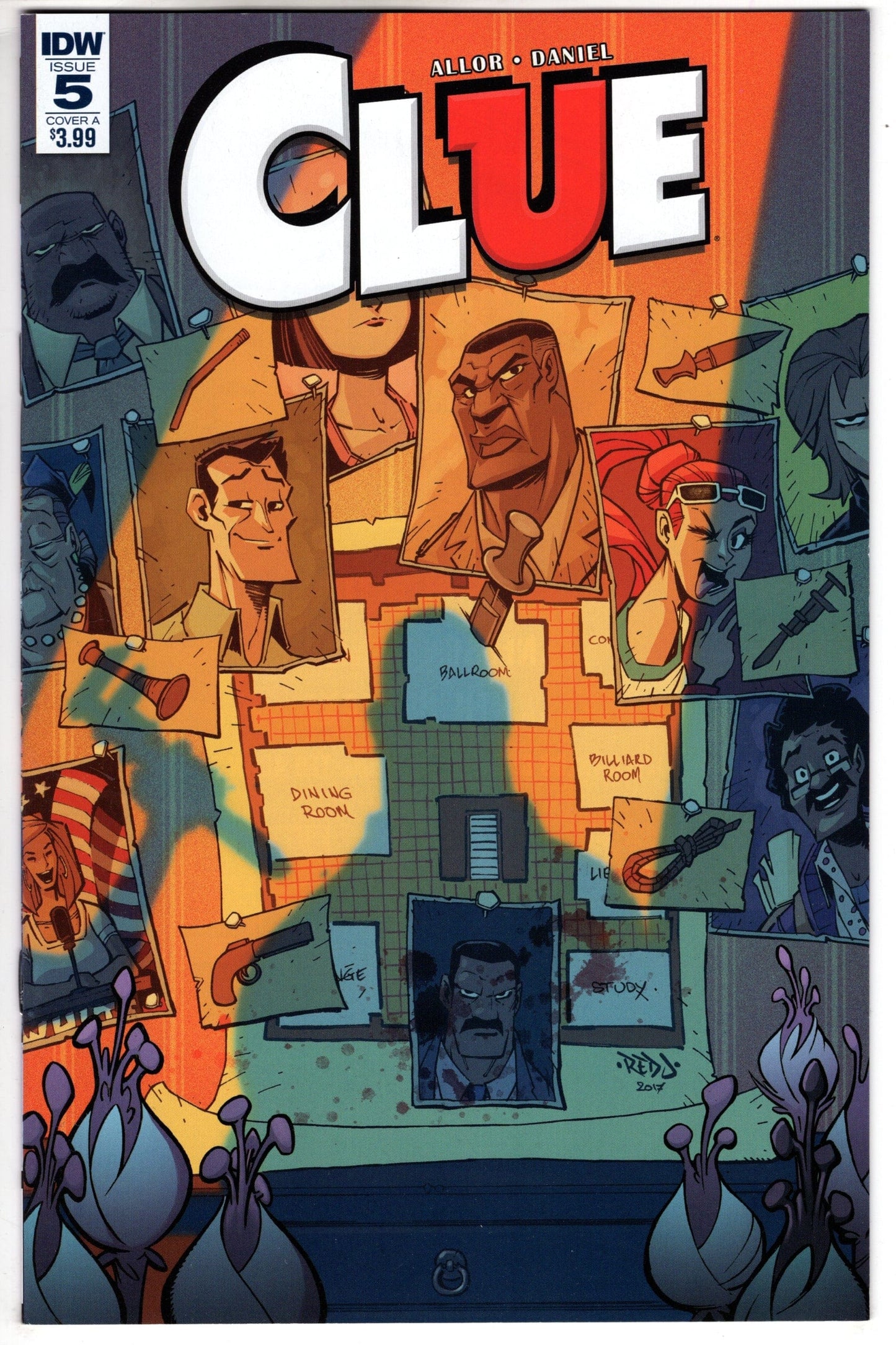 IDW PUBLISHING CLUE #5 CVR A SOMMARIVA
