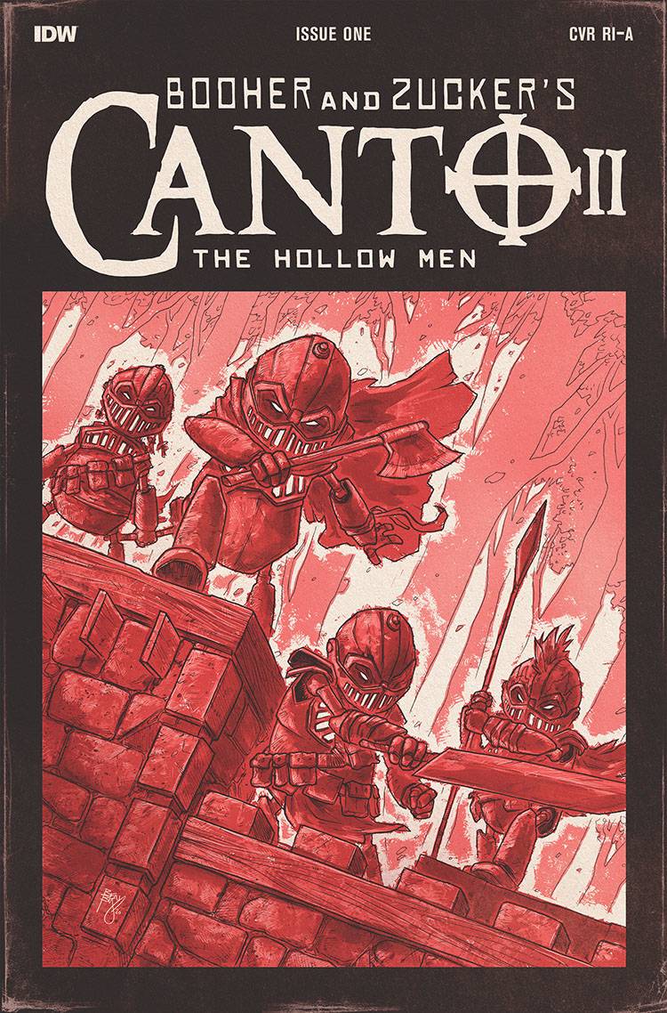 IDW PUBLISHING comic book CANTO II HOLLOW MEN #1 (OF 5) 10 COPY INCV BISHOP