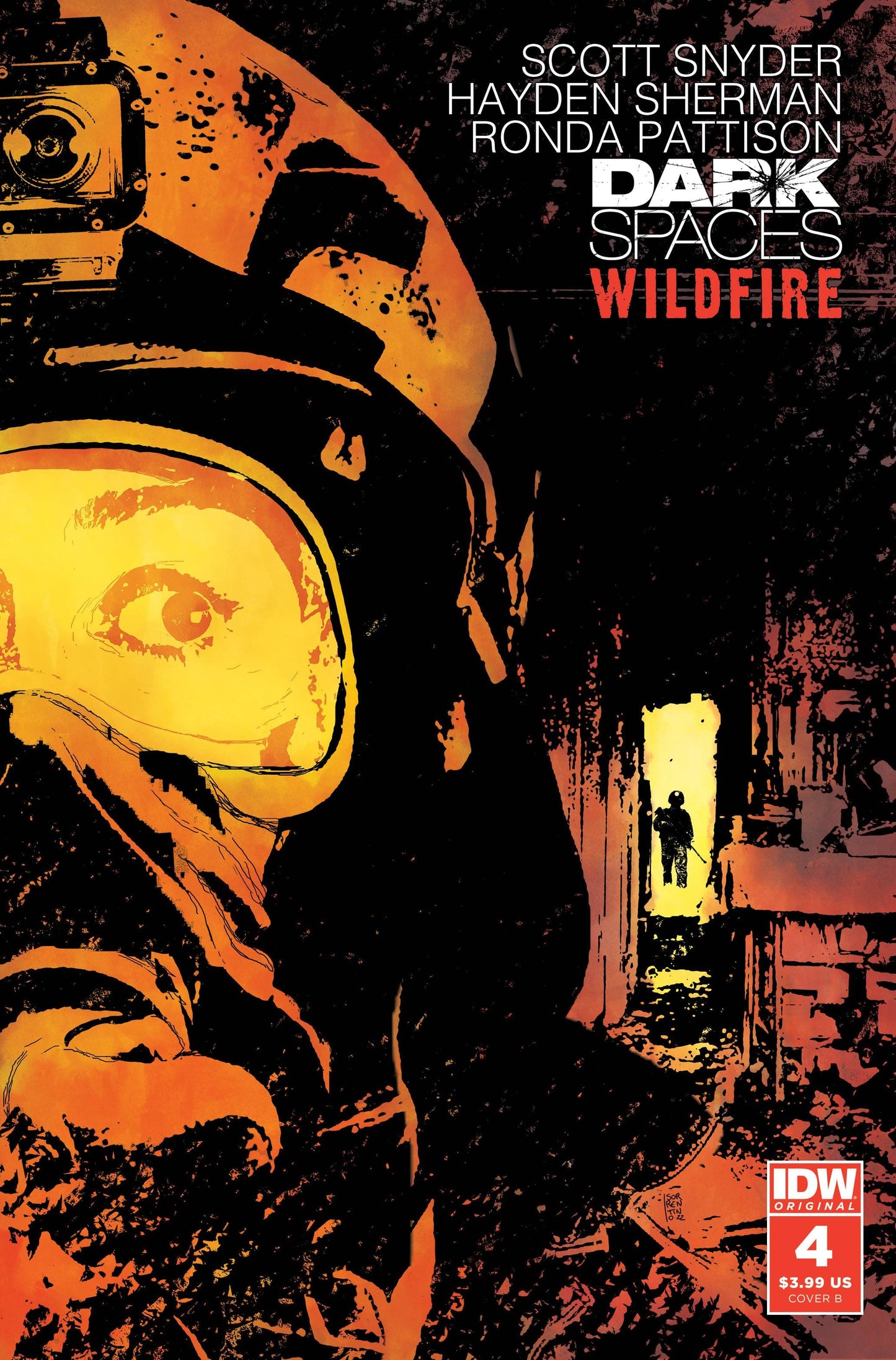 IDW PUBLISHING COMIC BOOK DARK SPACES WILDFIRE #4 CVR B SORRENTINO (MR)