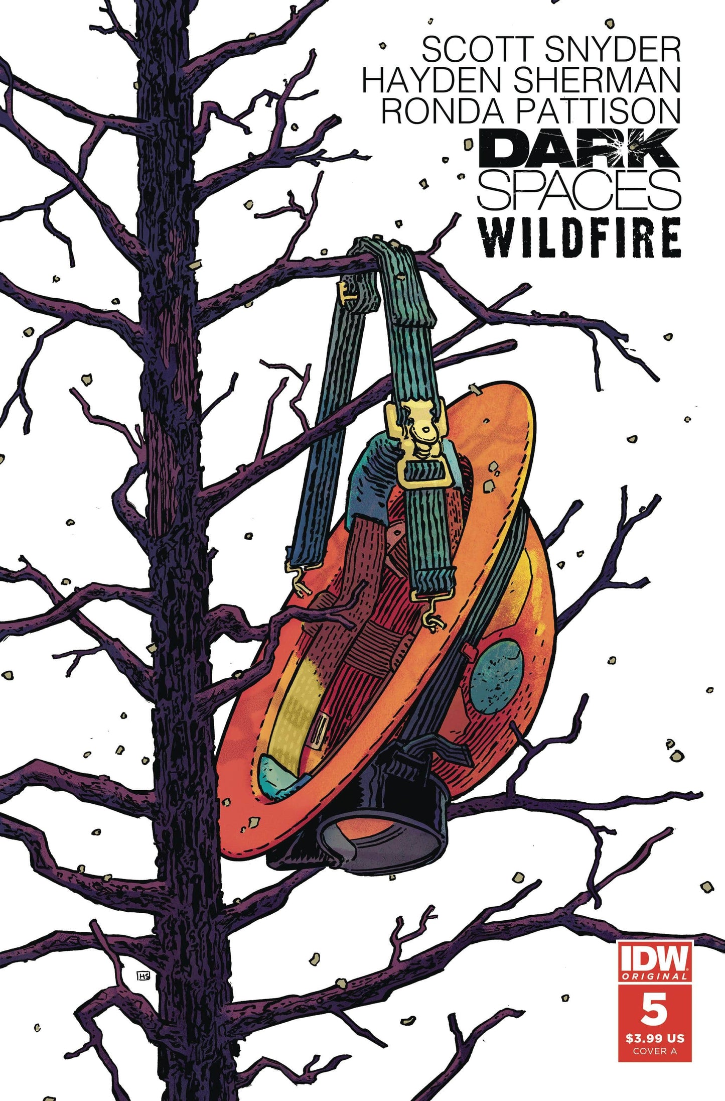 IDW PUBLISHING COMIC BOOK DARK SPACES WILDFIRE #5 CVR A SHERMAN (MR)