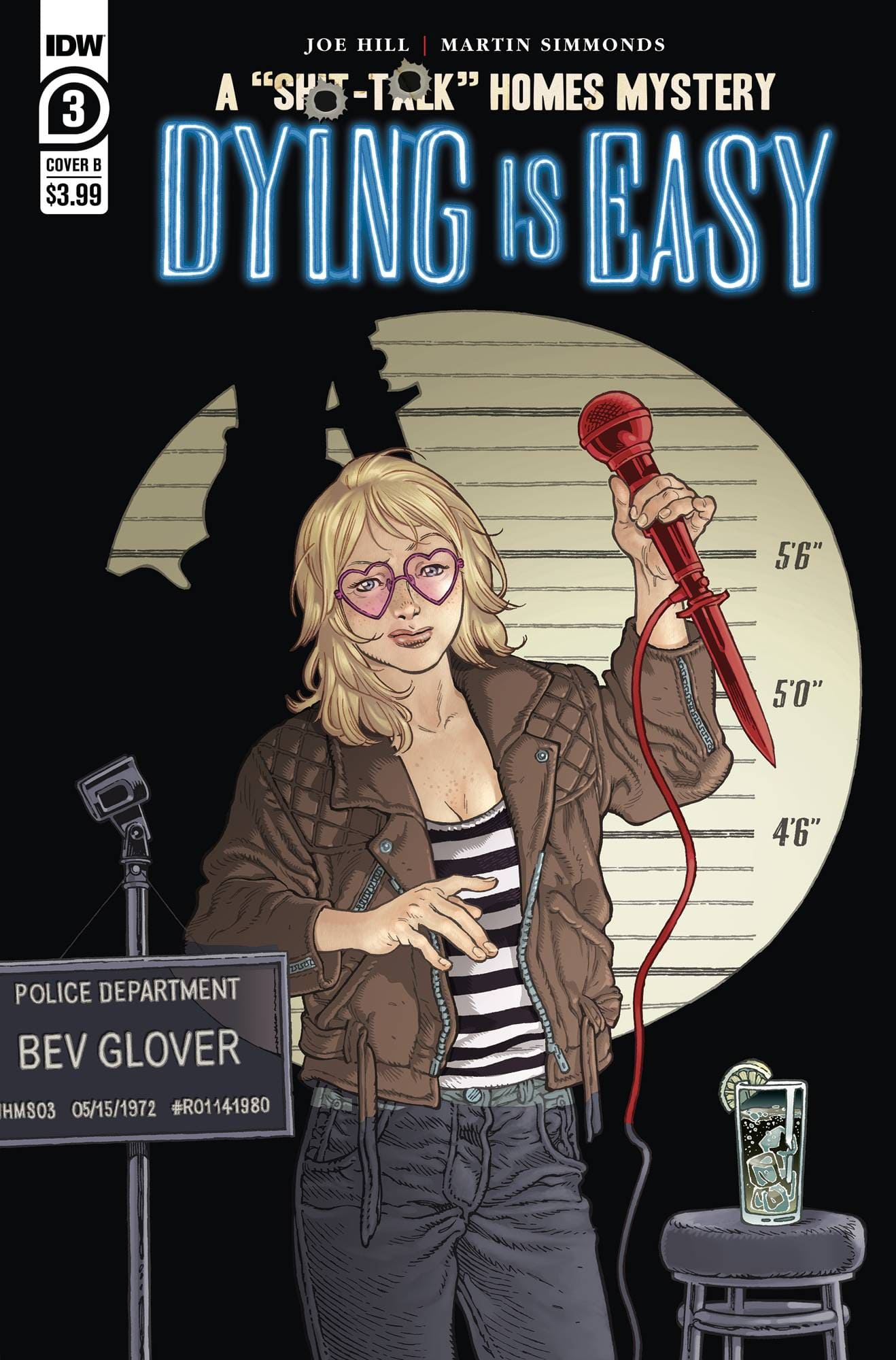 IDW PUBLISHING COMIC BOOK DYING IS EASY #3 (OF 5) CVR B RODRIGUEZ