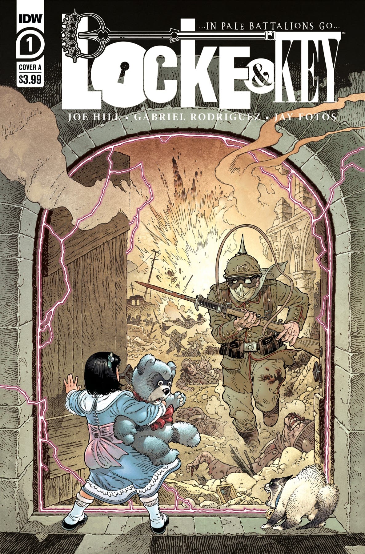 IDW PUBLISHING COMIC BOOK LOCKE & KEY IN PALE BATTALIONS GO #1 (OF 2) CVR A RODRIGUEZ