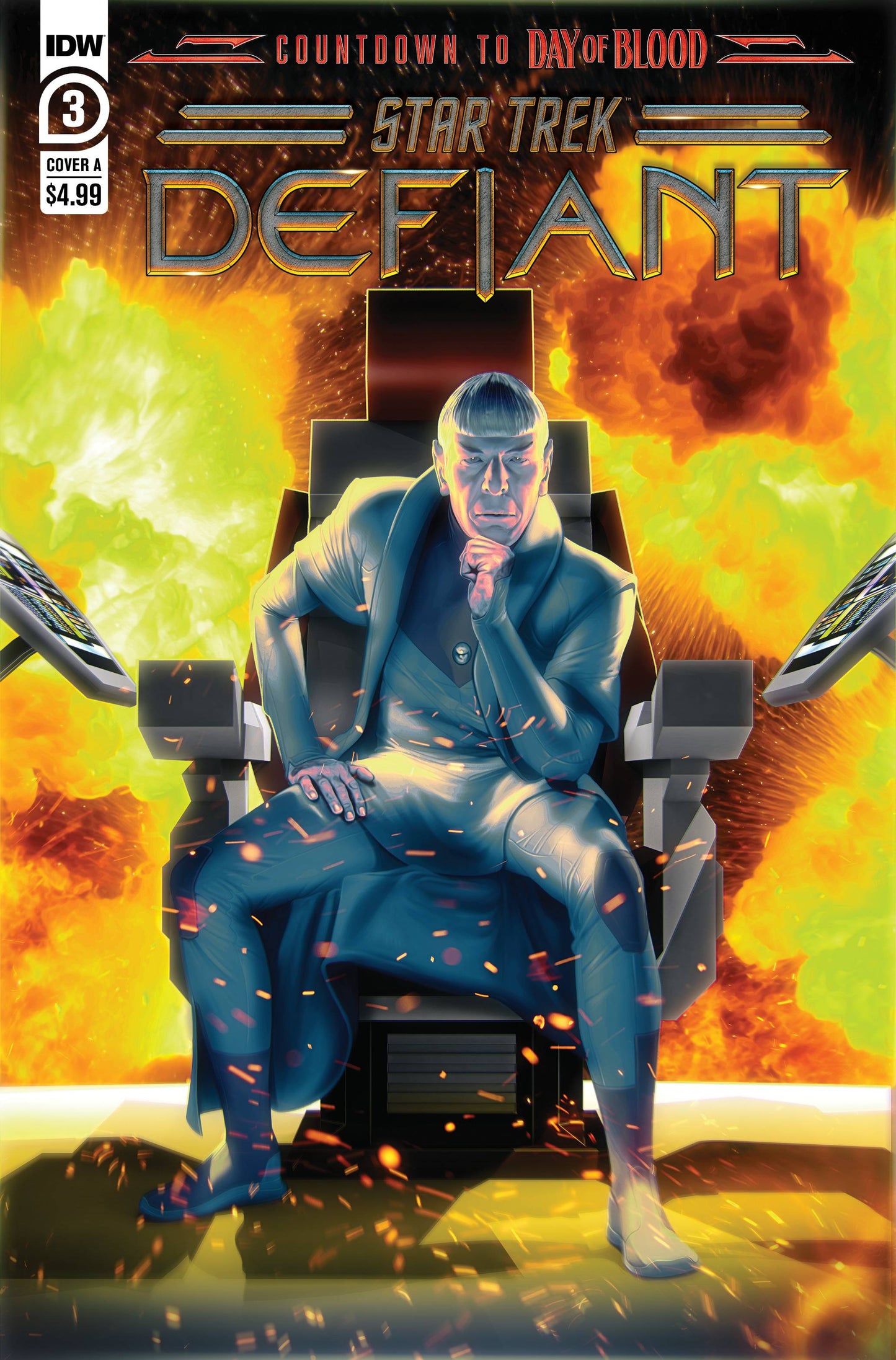 IDW PUBLISHING COMIC BOOK STAR TREK DEFIANT #3 CVR A UNZUETA