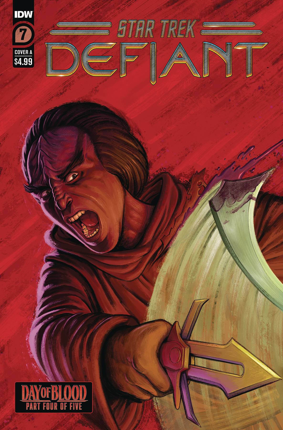 IDW PUBLISHING COMIC BOOK STAR TREK DEFIANT #7 CVR A WARD