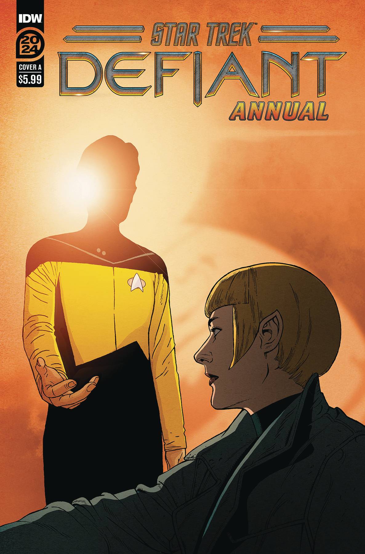 IDW PUBLISHING COMIC BOOK STAR TREK DEFIANT ANNUAL #1 CVR A ROSANAS