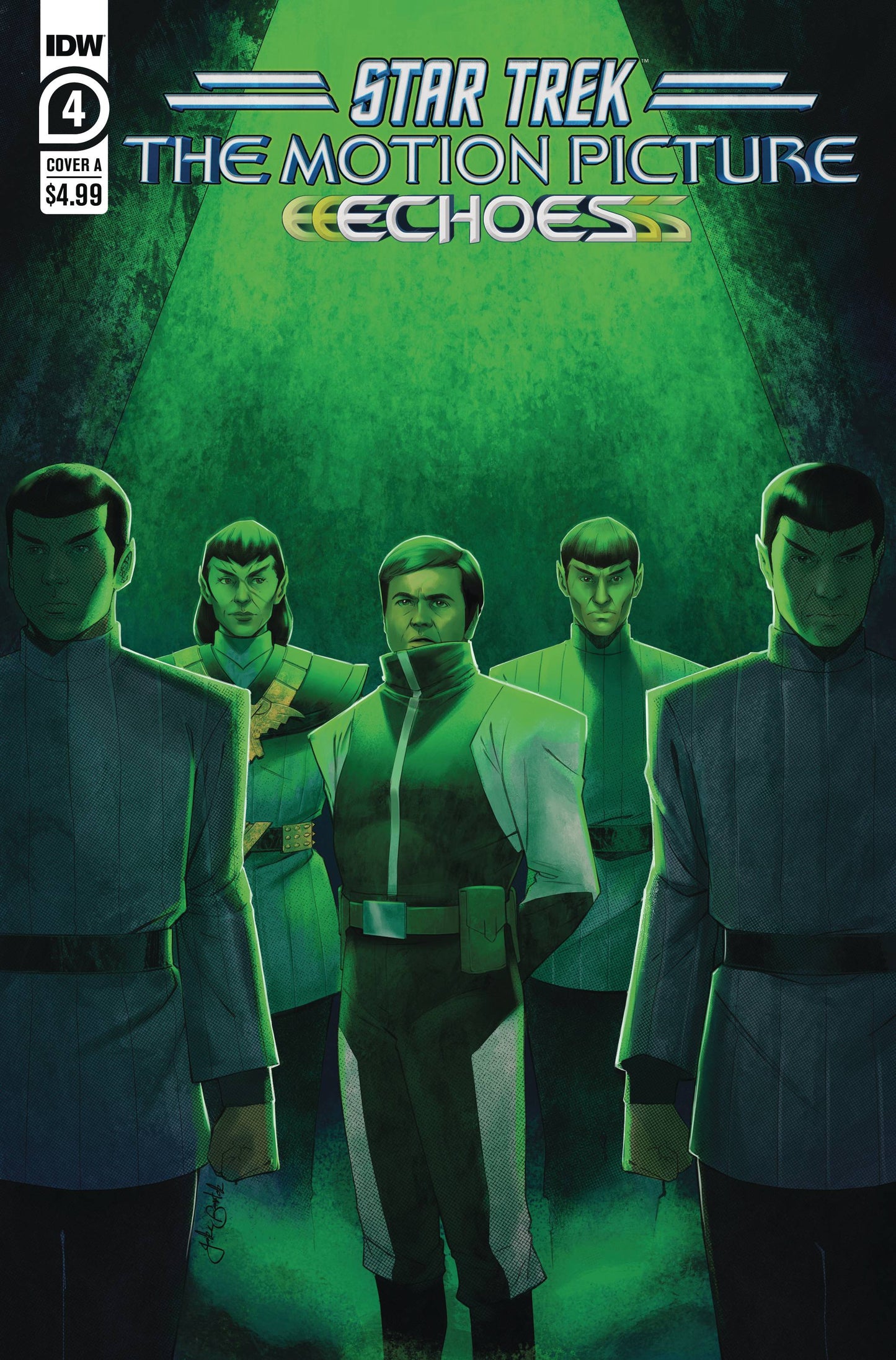 IDW PUBLISHING COMIC BOOK STAR TREK ECHOES #4 CVR A BARTOK