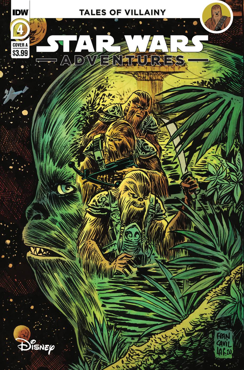 IDW PUBLISHING COMIC BOOK STAR WARS ADVENTURES (2020) #4 CVR A FRANCAVILLA