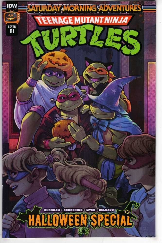 IDW PUBLISHING COMIC BOOK Teenage Mutant Ninja Turtles Saturday Morning Adventure Halloween Special #1 Cover E 10 Copy