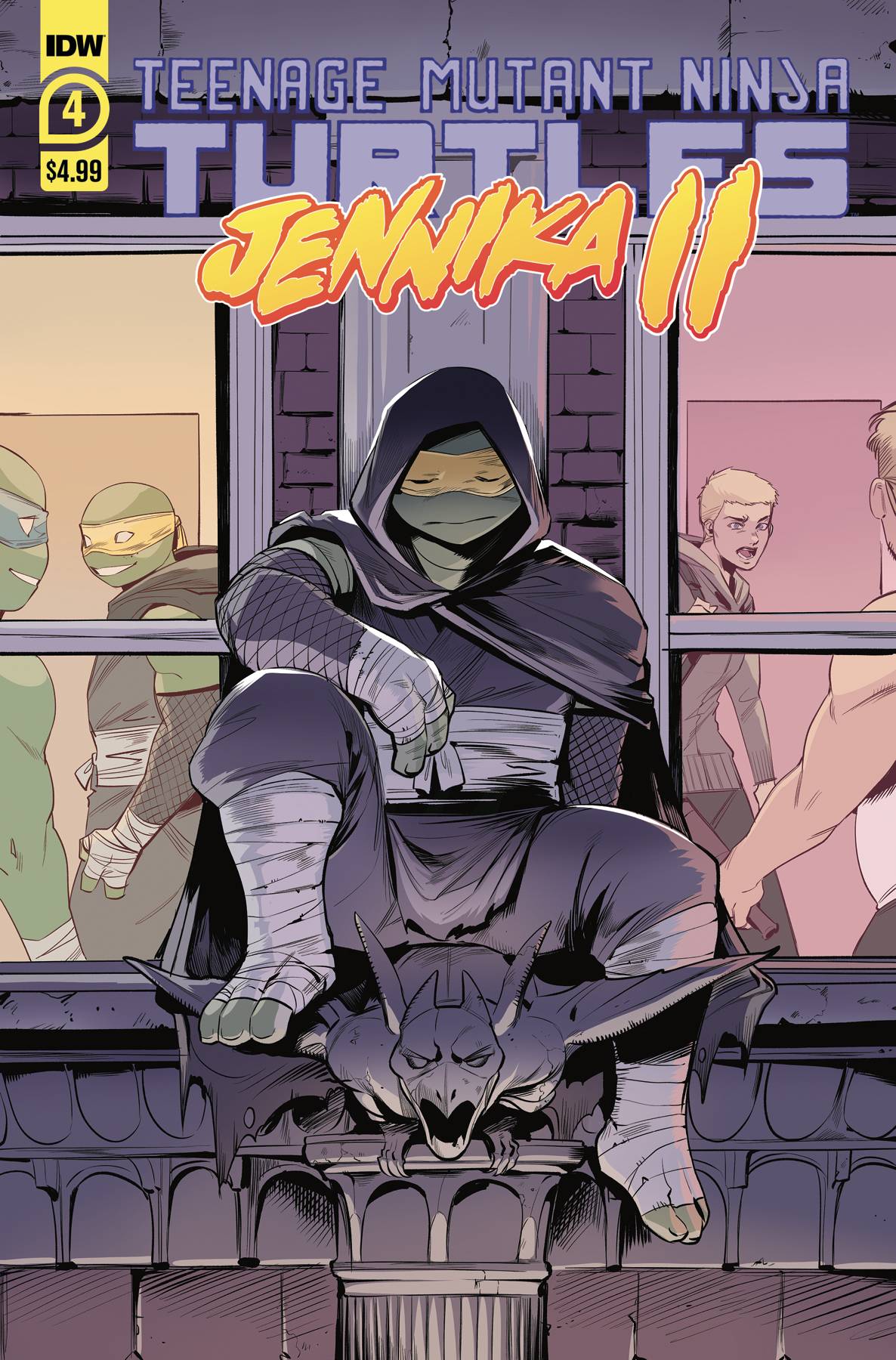 IDW PUBLISHING COMIC BOOK TMNT JENNIKA II #4 (OF 6) CVR A NISHIJIMA