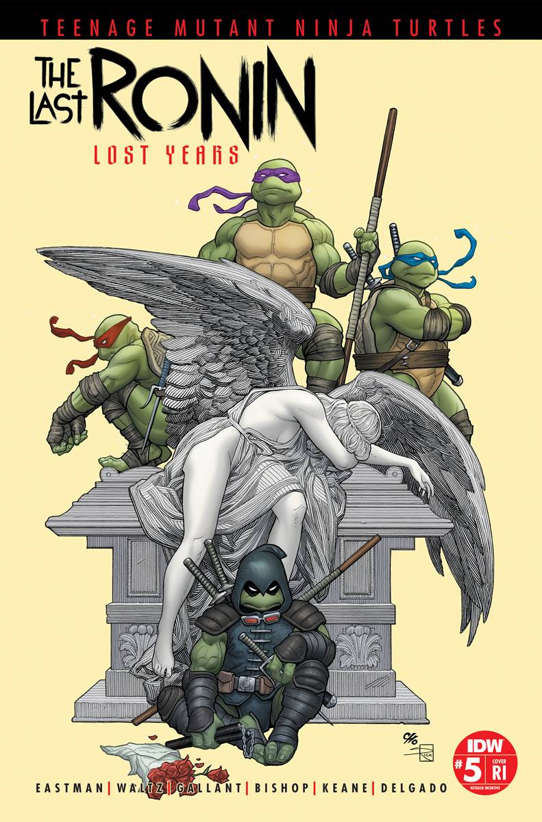 IDW PUBLISHING COMIC BOOK TMNT LAST RONIN LOST YEARS #5 CVR D 25 COPY INCV CHO