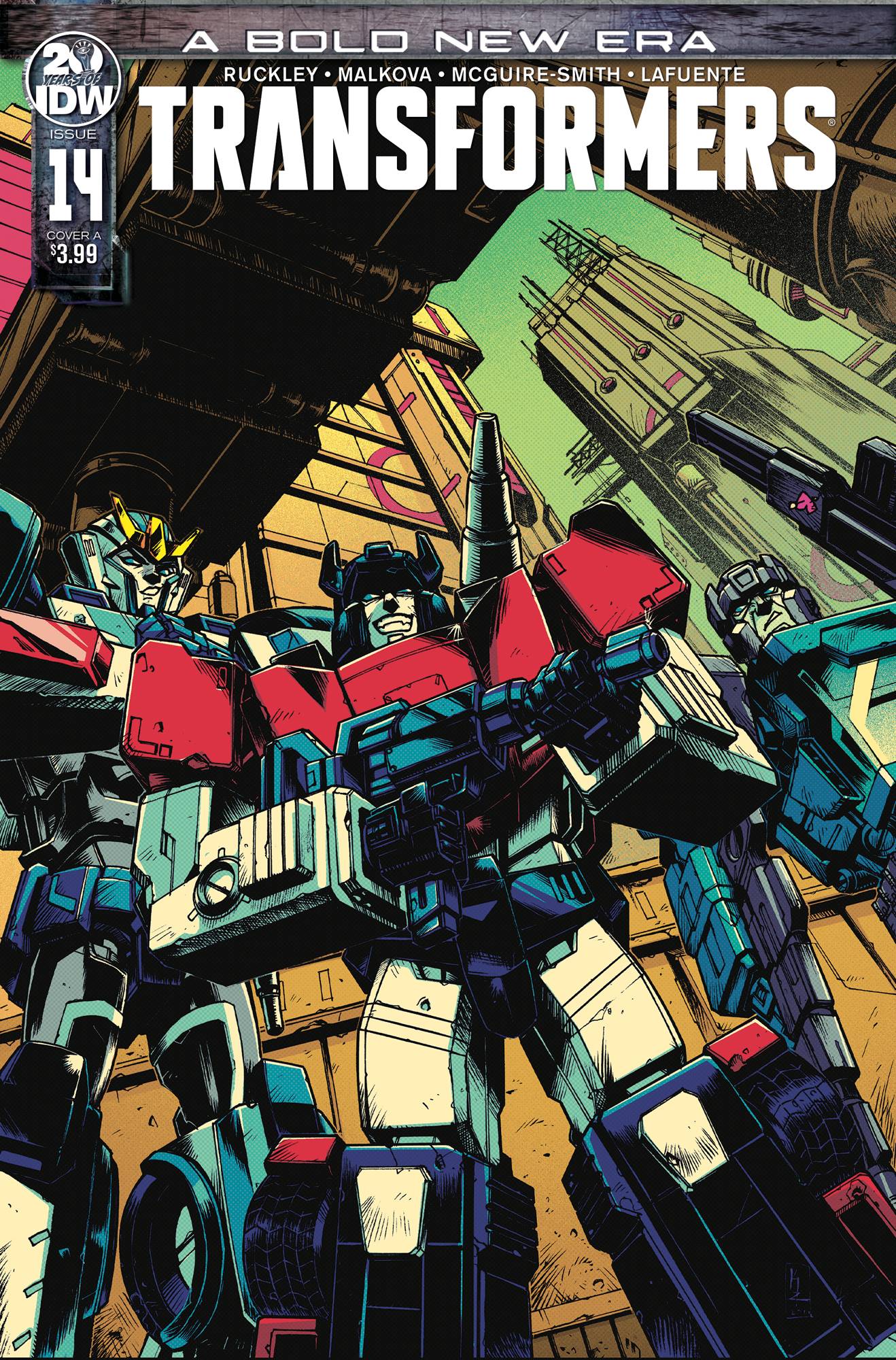 IDW PUBLISHING COMIC BOOK TRANSFORMERS #14 CVR A HERNANDEZ