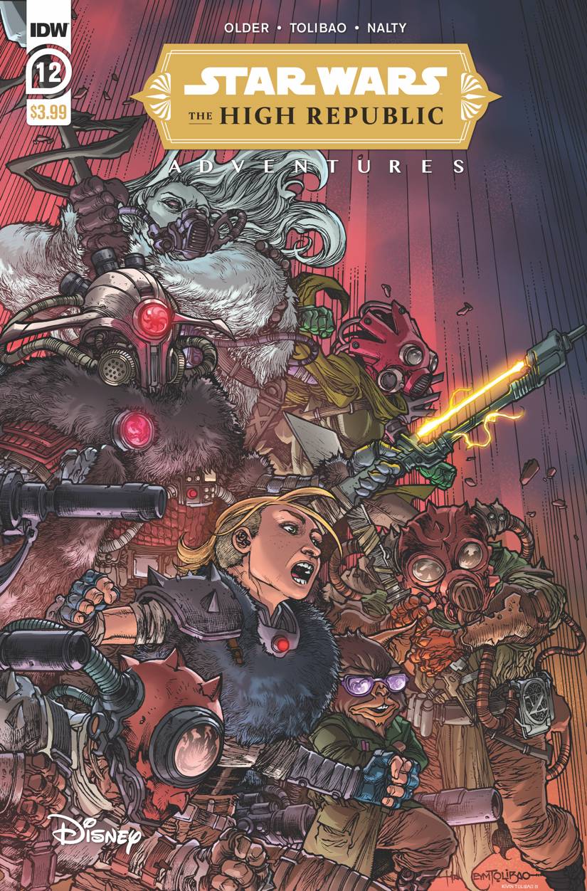 IDW PUBLISHING COMIC BOOK VF/NM STAR WARS HIGH REPUBLIC ADVENTURES #12 CVR A TOLIBAO