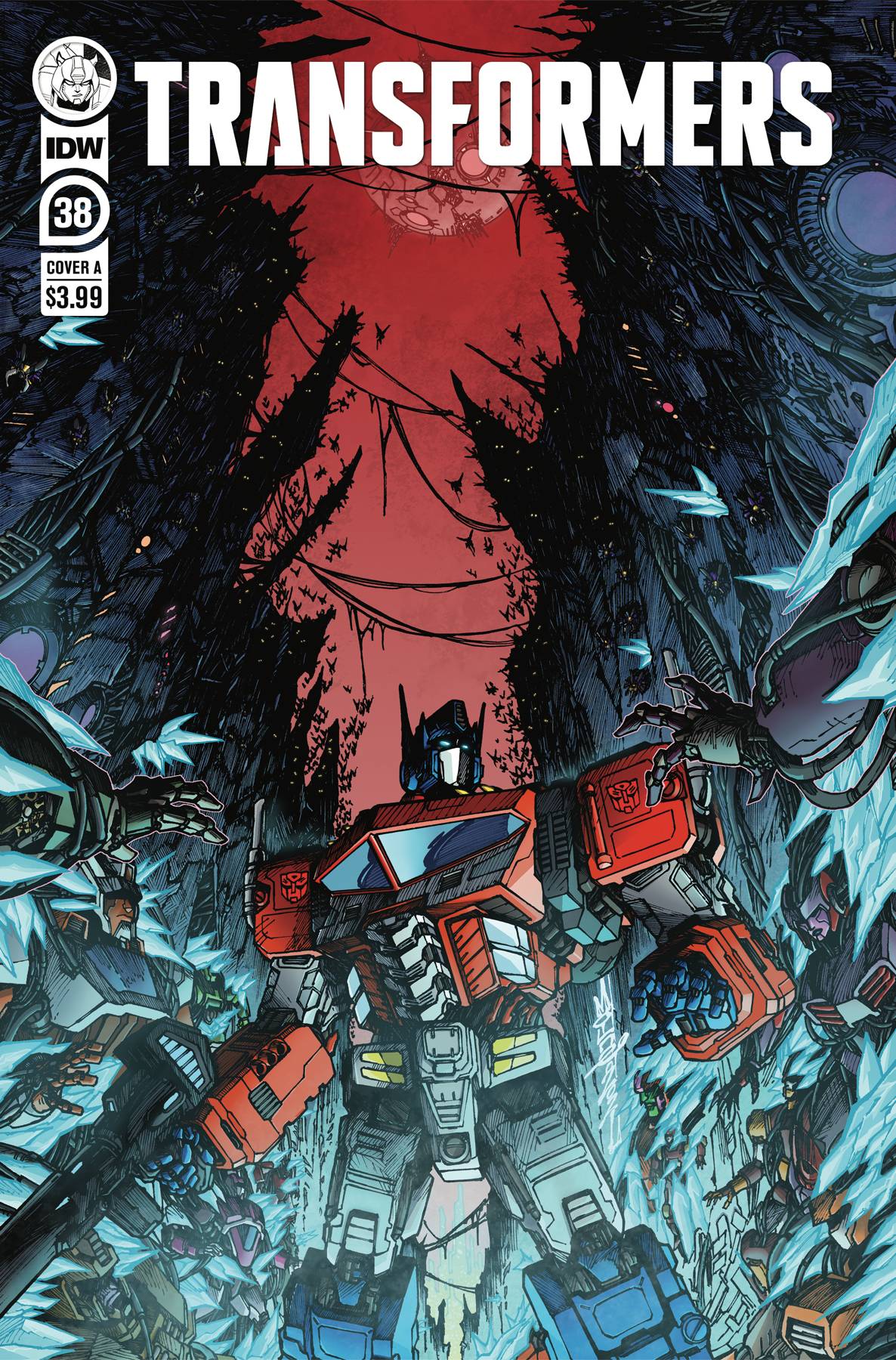 IDW PUBLISHING COMIC BOOK VF/NM TRANSFORMERS #38 CVR A MILNE