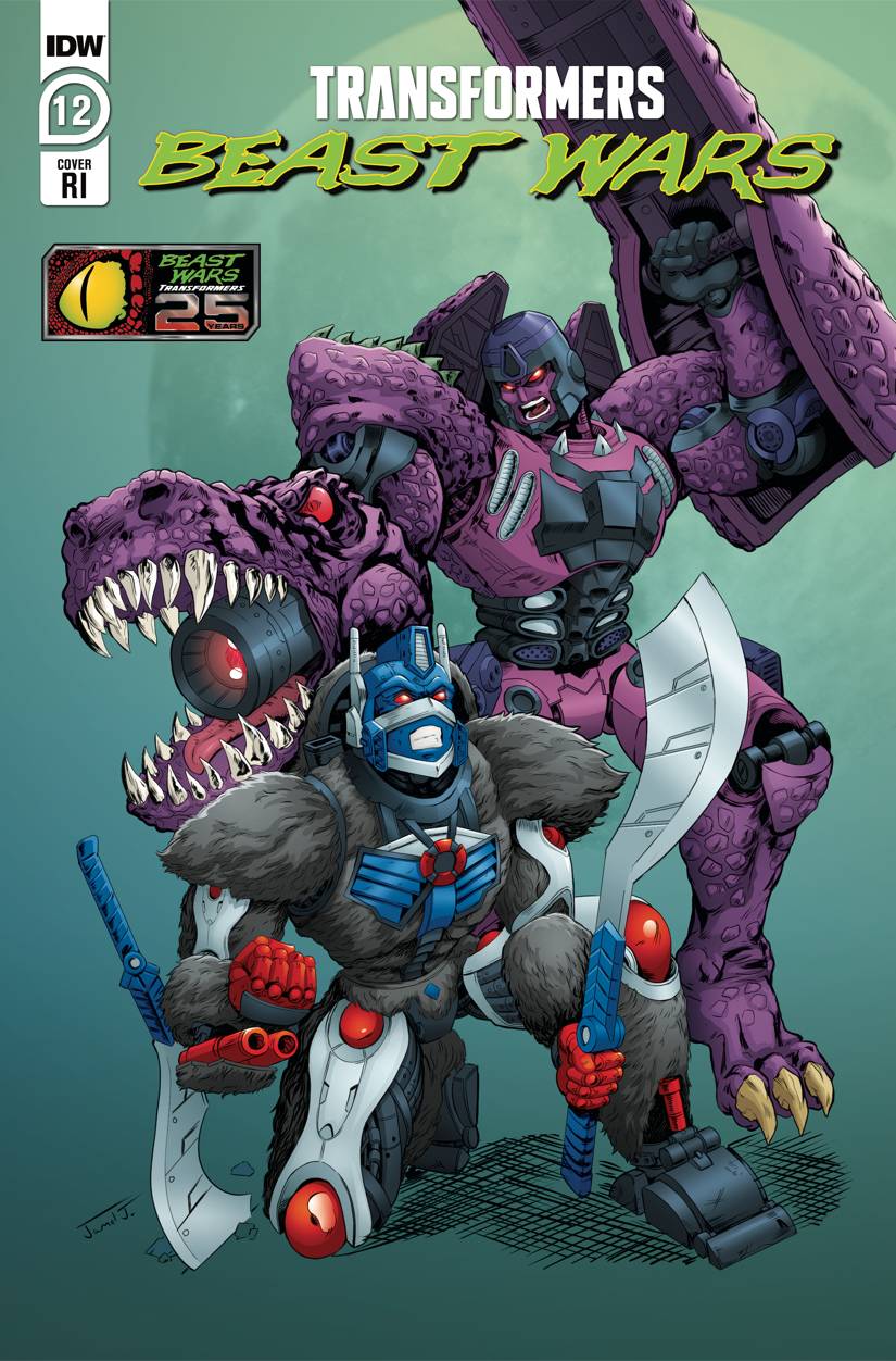 IDW PUBLISHING COMIC BOOK VF/NM TRANSFORMERS BEAST WARS #12 CVR C 10 COPY INCV JAMEL JONES (