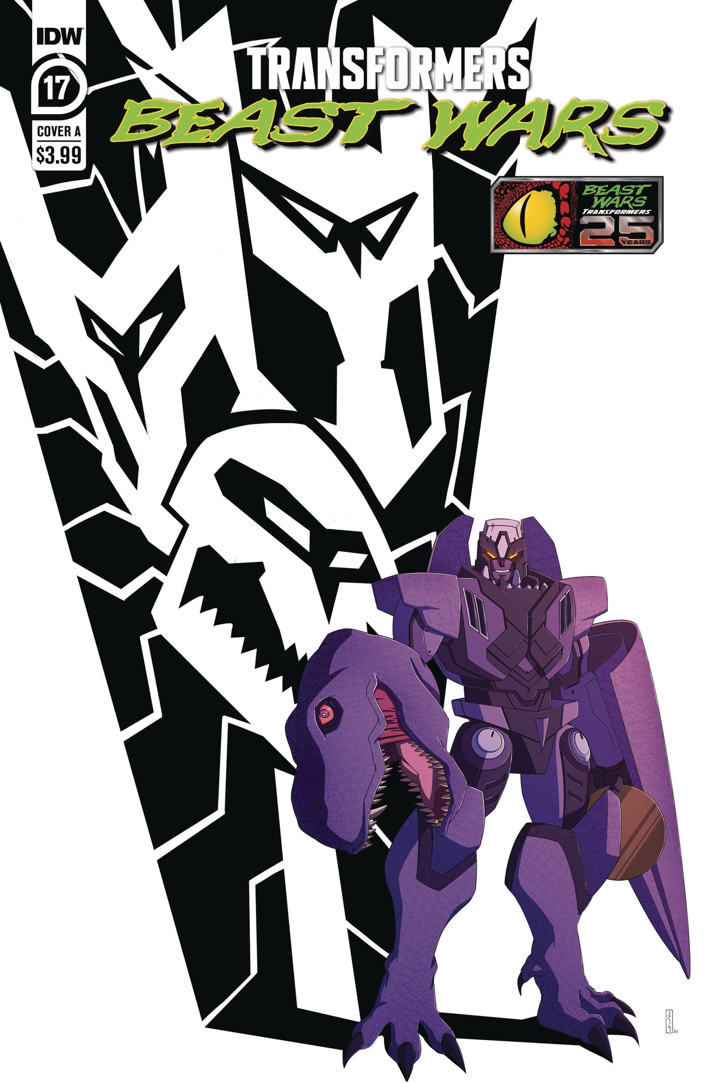 IDW PUBLISHING COMIC BOOK VF/NM TRANSFORMERS BEAST WARS #17 (OF 17) CVR A YURCABA