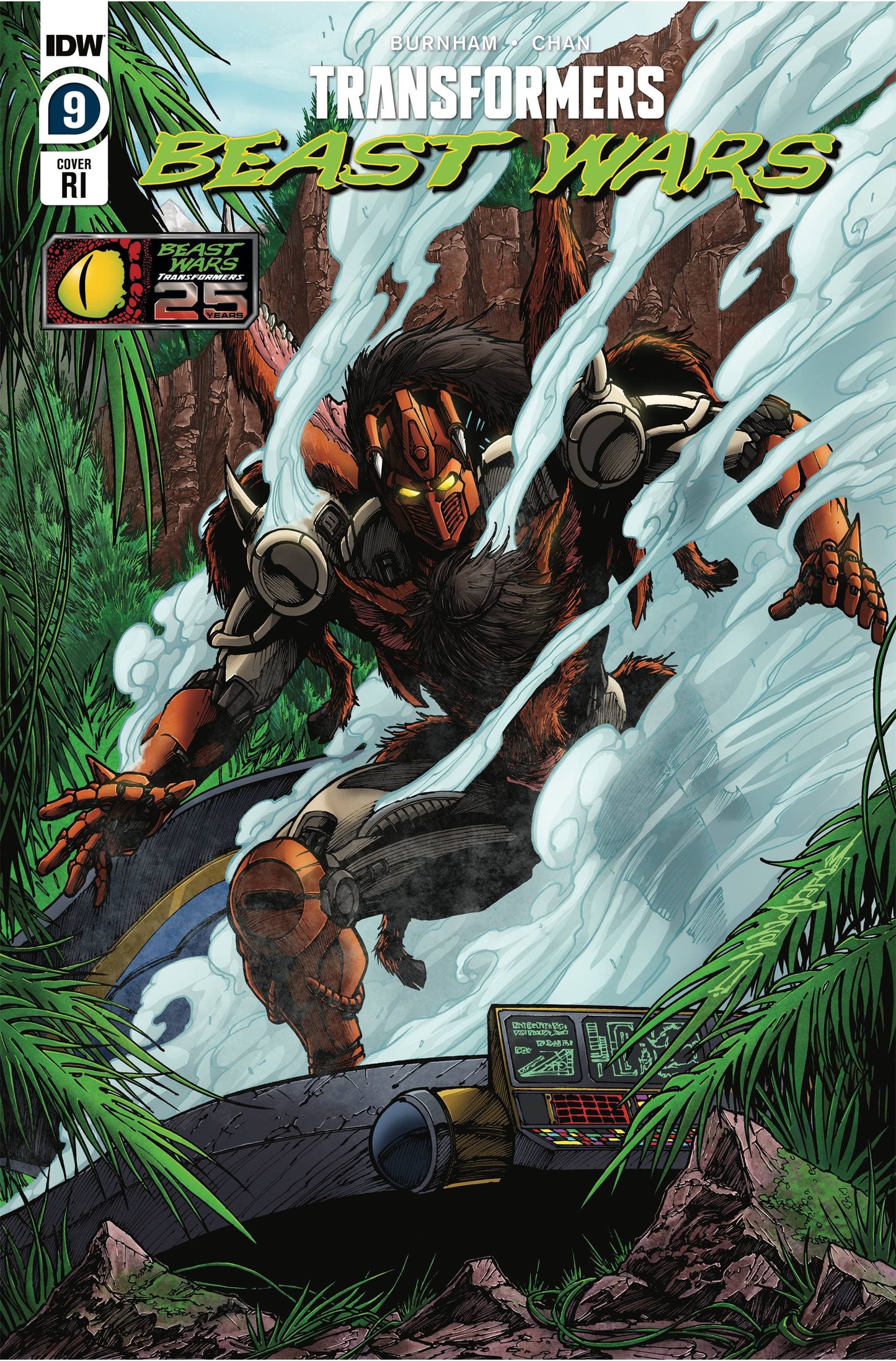 IDW PUBLISHING COMIC BOOKS TRANSFORMERS BEAST WARS #9 CVR C 10 COPY INCV MILNE