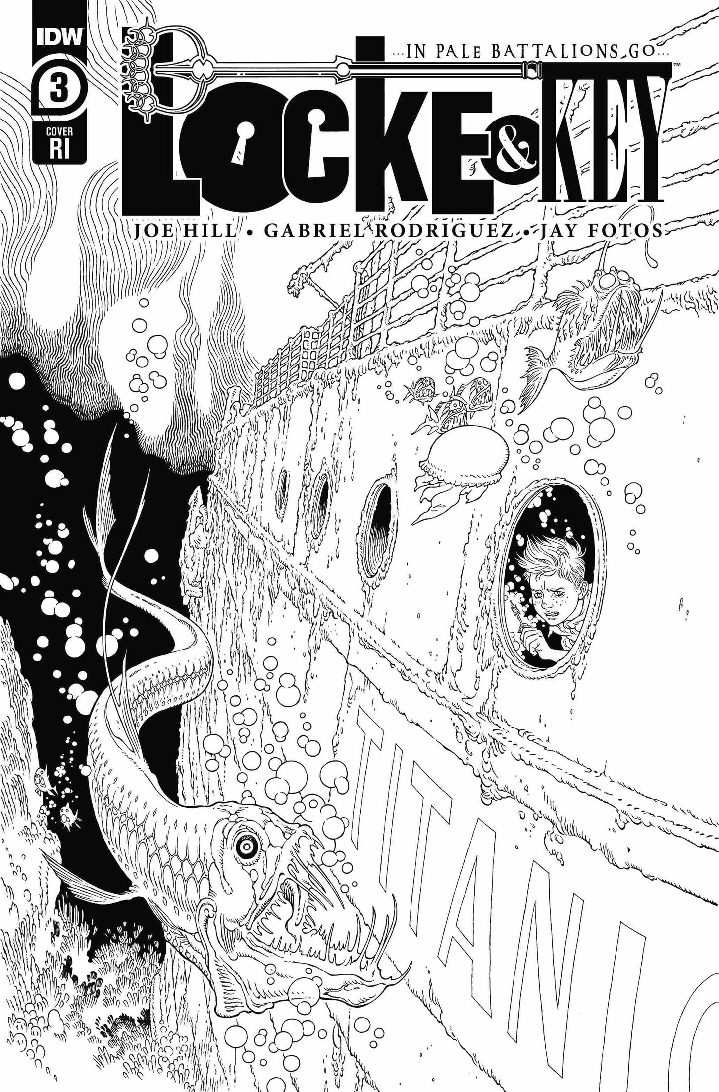 IDW PUBLISHING Comics LOCKE & KEY IN PALE BATTALIONS GO #3 (OF 3) 10 COPY INCV ROD