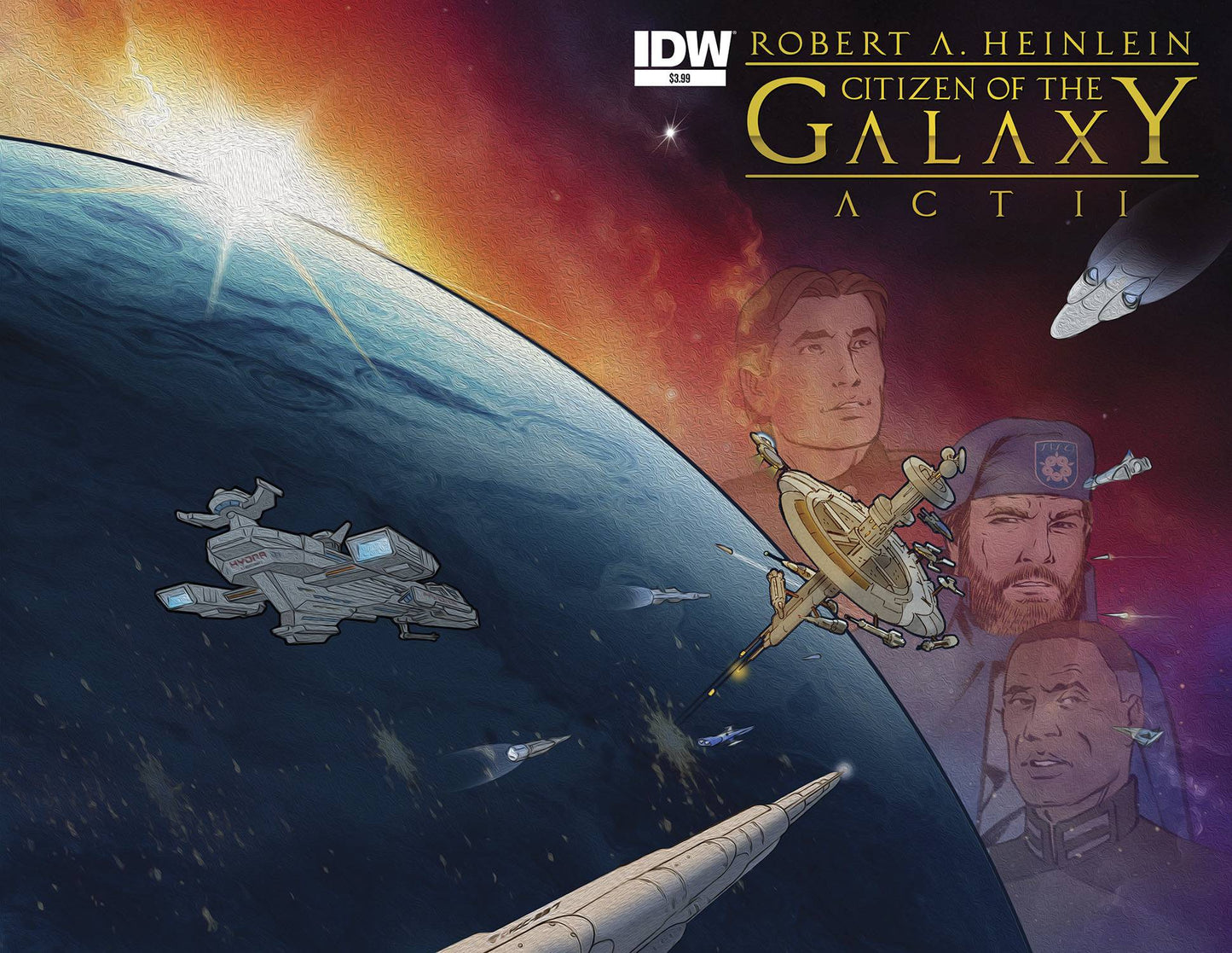 IDW PUBLISHING Comics ROBERT HEINLEINS CITIZEN OF THE GALAXY #2 (OF 3)